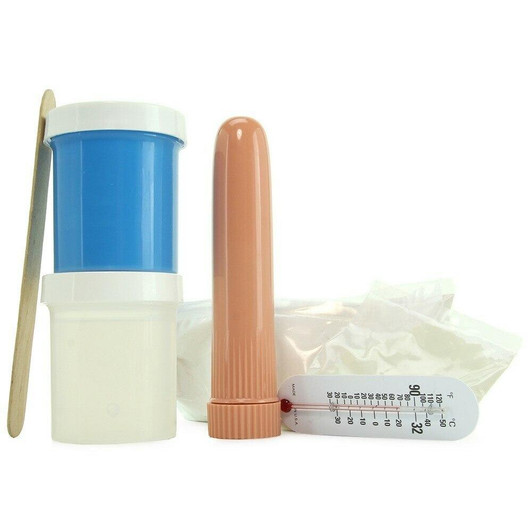 Clone-A-Willy Vibrator Kit in Glow-In-The-Dark Blue at Bed Time Toys