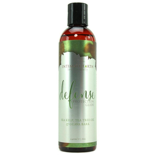 Defense Sea Kelp, Tea Tree Oil & Guava Bark Lube in 8oz/240mL at Bed Time Toys
