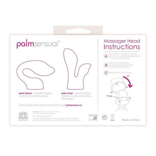 PalmSensual Head Attachments at Bed Time Toys