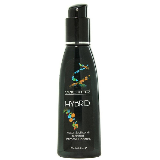 Hybrid Water & Silicone Blended Lubricant in 4oz/120mL at Bed Time Toys