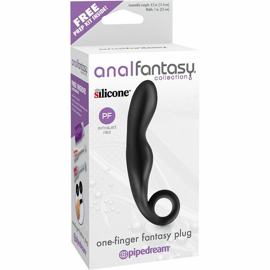 Anal Fantasy One-Finger Fantasy Plug at Bed Time Toys