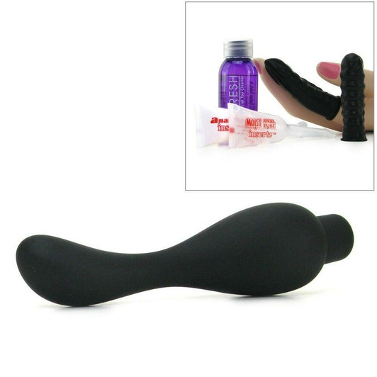 Anal Fantasy Vibrating Smoothy Anal Probe at Bed Time Toys