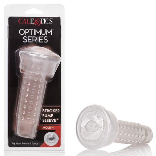 Optimum Series Stroker Pump Sleeve Mouth at Bed Time Toys