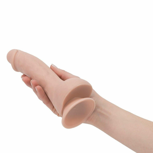 Brad 7.5" Dildo With Balls at Bed Time Toys