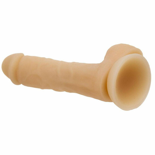 David 8” Bendable Silicone Dildo at Bed Time Toys
