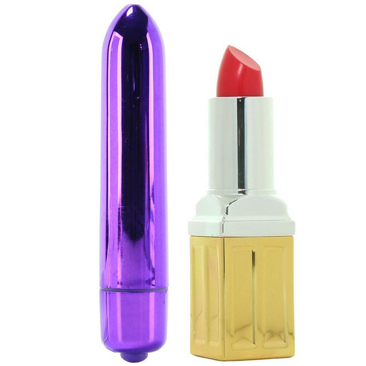 Back to the Basics Rocket Bullet Vibrator in Purple at Bed Time Toys