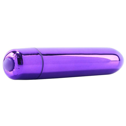 Back to the Basics Rocket Bullet Vibrator in Purple at Bed Time Toys