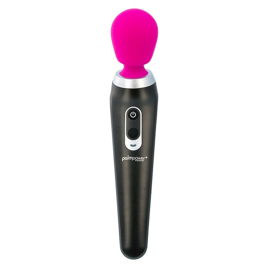 PalmPower Extreme Rechargeable Massage Wand in Pink at Bed Time Toys