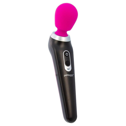PalmPower Extreme Rechargeable Massage Wand in Pink at Bed Time Toys
