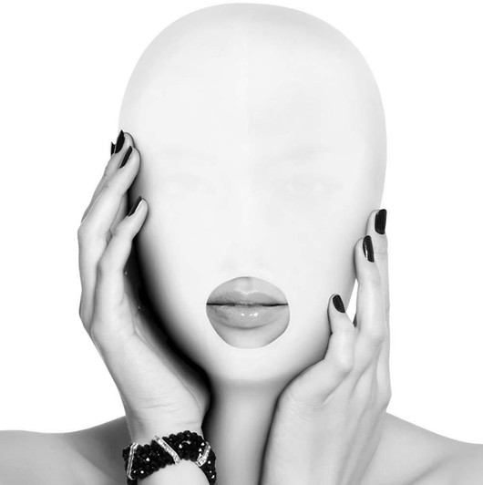 Ouch! Submission Mask in White at Bed Time Toys