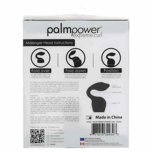 PalmPower Extreme Curl Pleasure Cap in Black at Bed Time Toys
