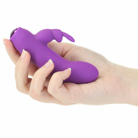 Alice’s Bunny Rechargeable Bullet Vibrator in Purple at Bed Time Toys