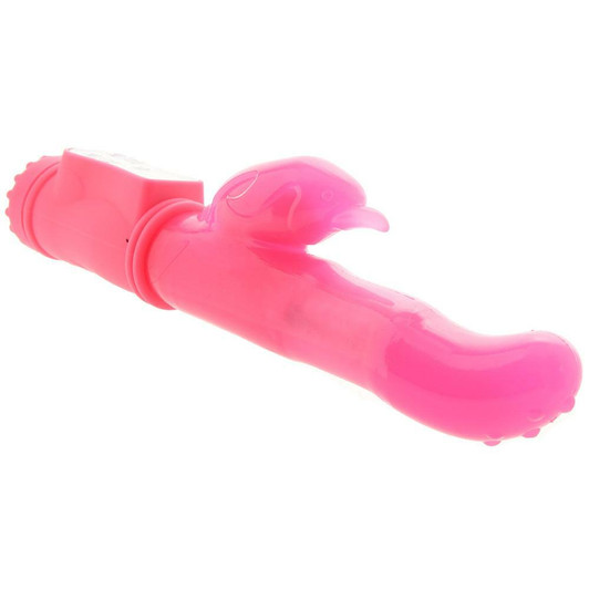 Firefly Jessica Glow in the Dark Rabbit Vibrator in Pink at Bed Time Toys