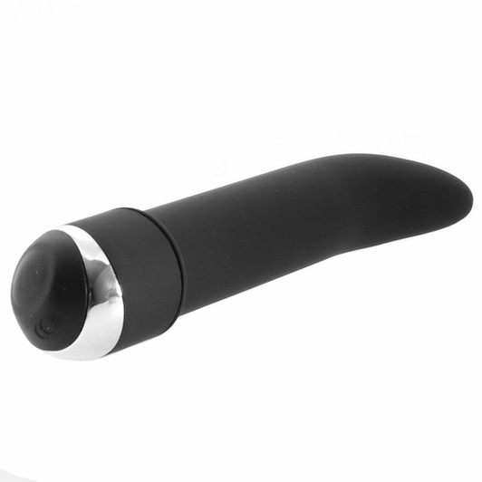 7 Function Classic Chic Vibrator in Black at Bed Time Toys