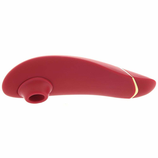 Womanizer Premium 2 Pleasure Air Stimulator in Bordeaux at Bed Time Toys