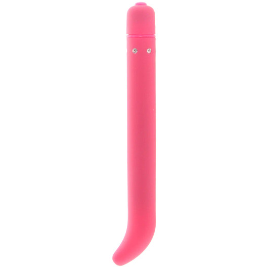 Platinum Crystal Chic "G" Vibrator at Bed Time Toys