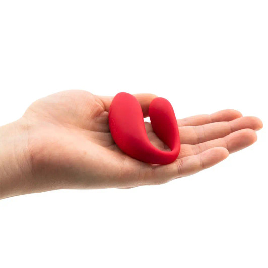 We-Vibe Special Edition Rechargeable Couples Vibrator in Red at Bed Time Toys