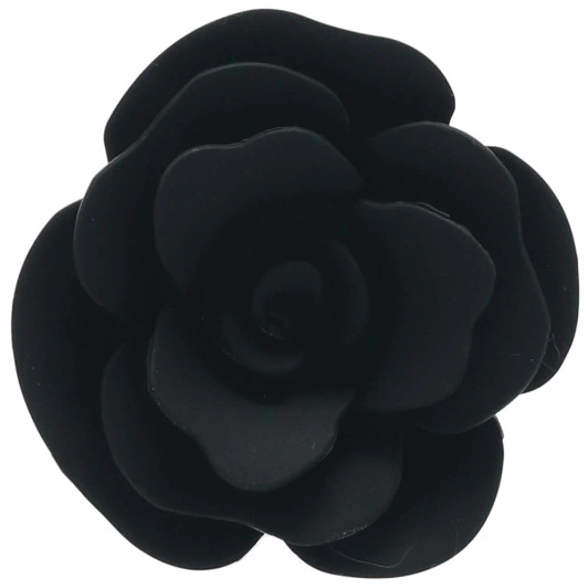 Forbidden Large Rose Anal Plug at Bed Time Toys