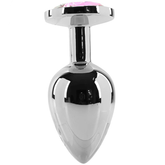 Pink Gem Anal Plug in Large at Bed Time Toys