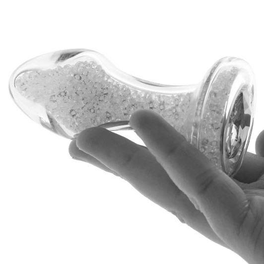 Stardust Glam Brilliant Crystal Plug in White at Bed Time Toys