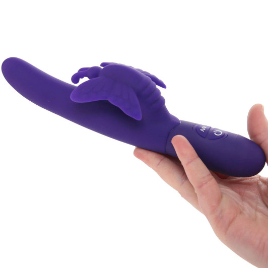 Fluttering Butterfly Vibrator in Purple at Bed Time Toys