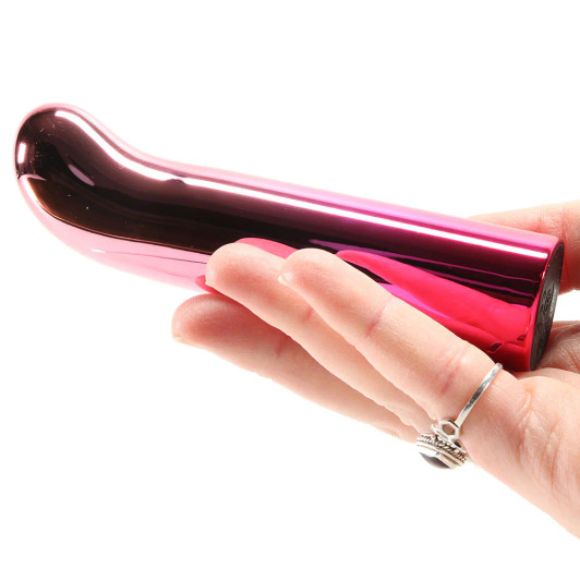 Glam Fierce Power Rechargeable G-Vibrator in Pink at Bed Time Toys