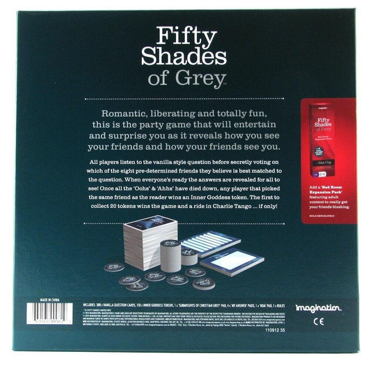 Fifty Shades of Grey Party Game at Bed Time Toys
