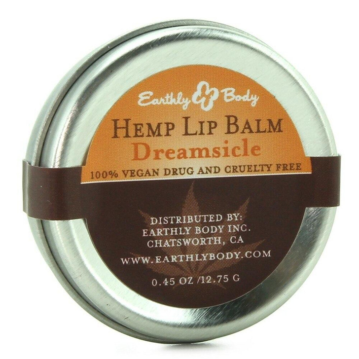 Hemp Lip Balm 0.45oz/12.75g in Dreamsicle at Bed Time Toys