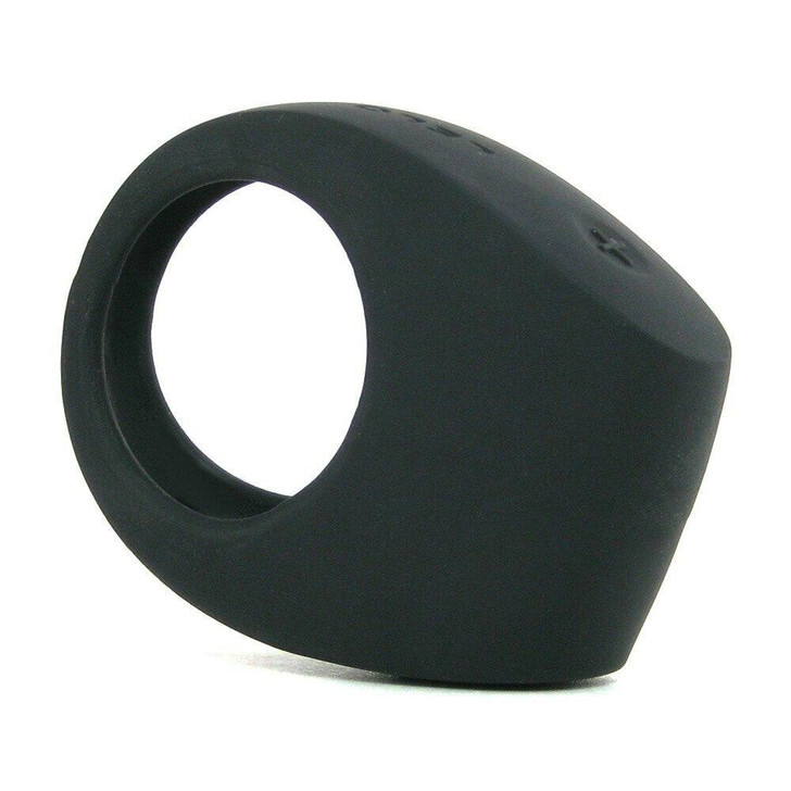 Tor II Vibrating Cock Ring in Black at Bed Time Toys