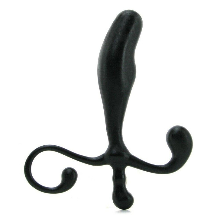 5" Male P-Spot Massager in Black at Bed Time Toys