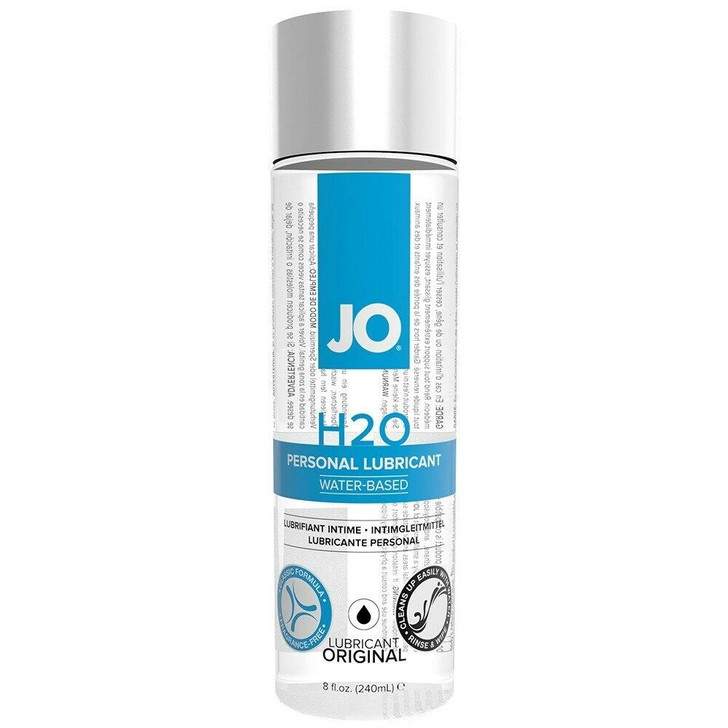 H2O Personal Lubricant in 8oz/240mL at Bed Time Toys