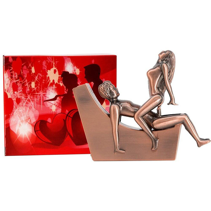 Couple on Chaise Lounge Cigar Torch at Bed Time Toys