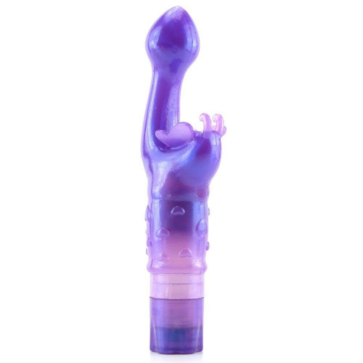 The Original Butterfly Kiss Vibrator in Purple at Bed Time Toys