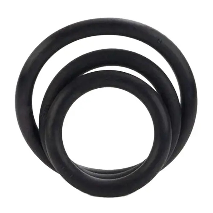 Rubber Cock Rings 3 Piece Set at Bed Time Toys