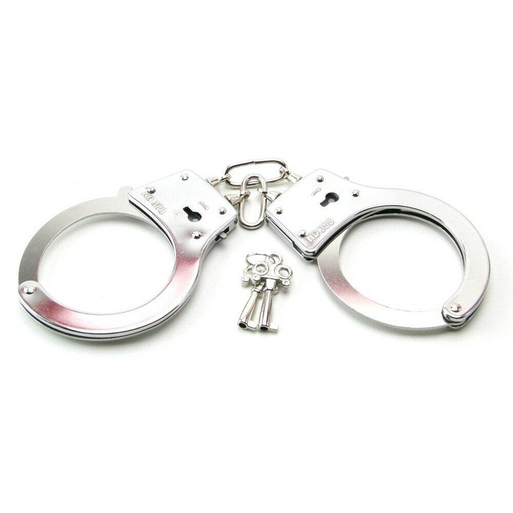 Fetish Fantasy Beginner's Metal Cuffs at Bed Time Toys