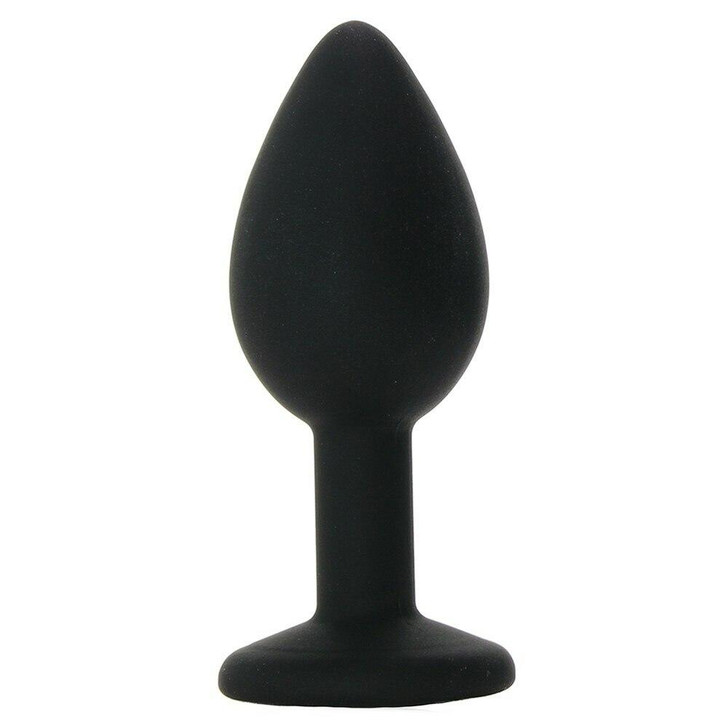 Regular Diamond Silicone Butt Plug at Bed Time Toys