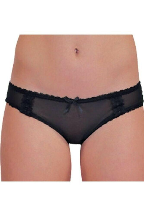 Classic Black Mesh Panty at Bed Time Toys
