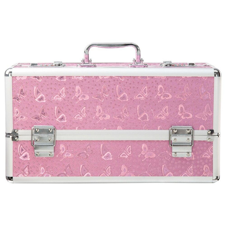 Large Lockable Vibrator Case in Pink at Bed Time Toys