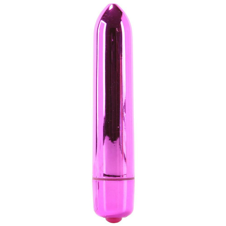 Back to the Basics Rocket Bullet Vibrator in Pink at Bed Time Toys