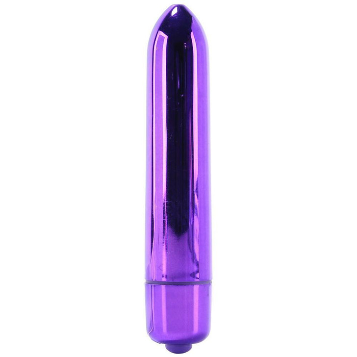 Back to the Basics Rocket Bullet Vibrator in Purple at Bed Time Toys