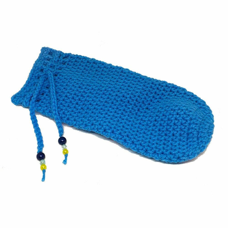 Large Discretion Bag in Blue at Bed Time Toys