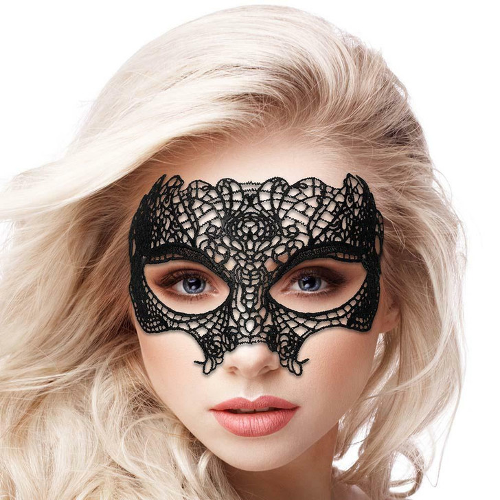 Ouch! Princess Lace Mask in Black at Bed Time Toys