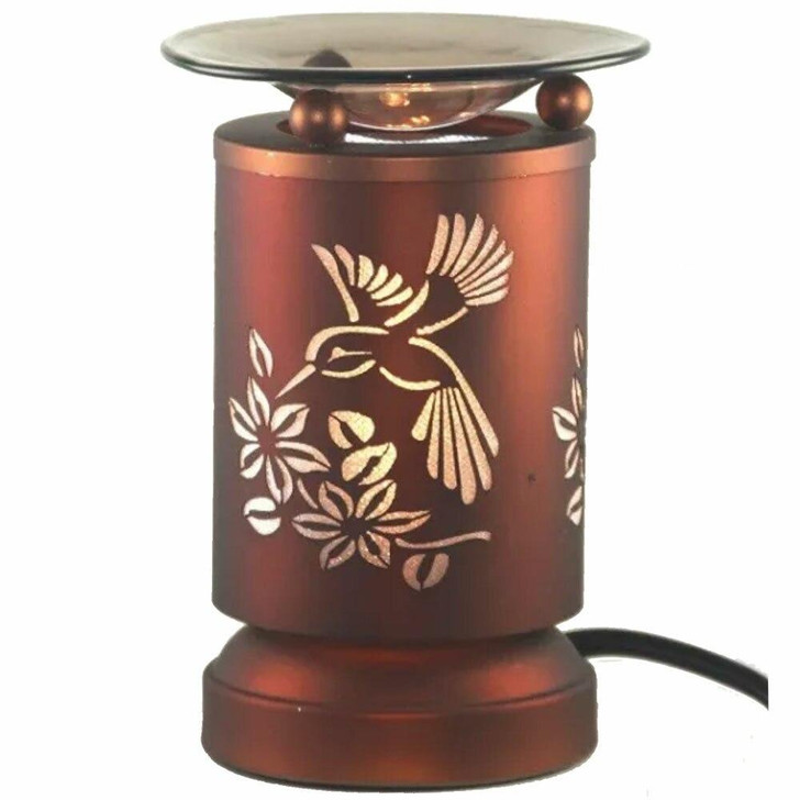 Electric Metal Touch Wax Warmer/Essential Oil Burner in Hummingbird at Bed Time Toys