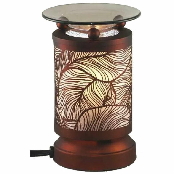 Electric Metal Touch Wax Warmer/Essential Oil Burner in Leaf at Bed Time Toys