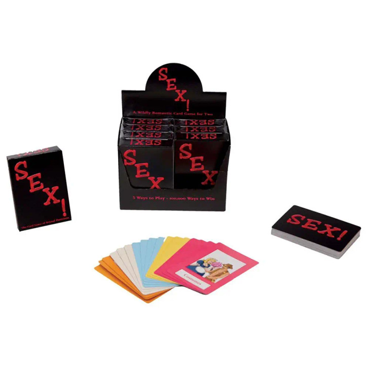 Sex! The Card Game of Sexual Positions at Bed Time Toys