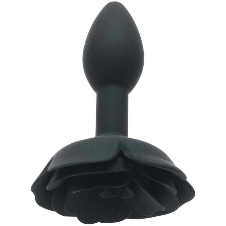 Forbidden Small Rose Anal Plug at Bed Time Toys
