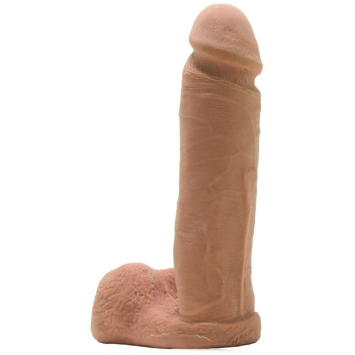 8 Inch ULTRASKYN Vac-U-Lock Cock in Brown at Bed Time Toys