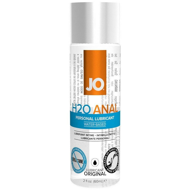 H2O Personal Anal Lubricant in 2oz/60mL at Bed Time Toys