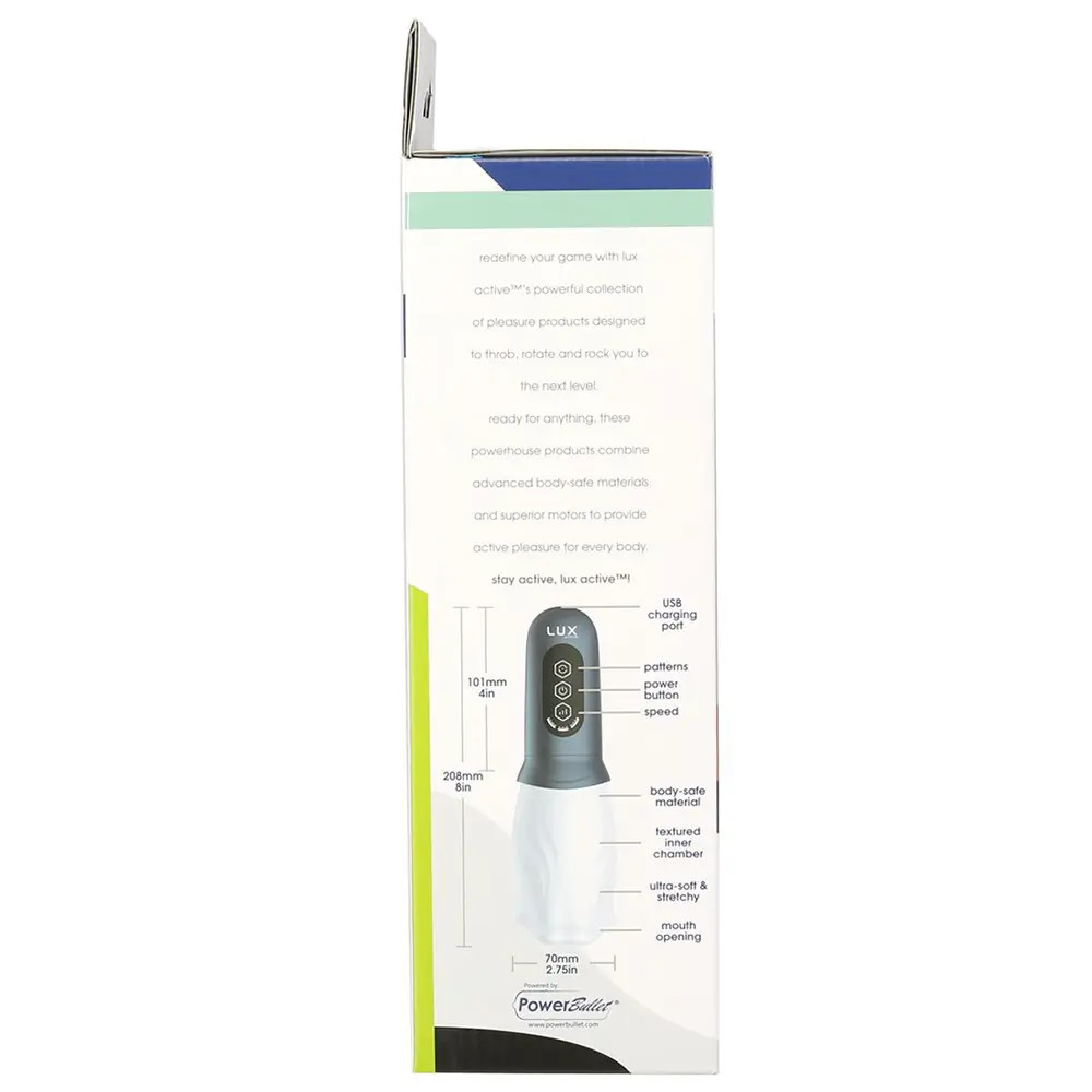 Lux Active First Class Rotating Masturbator Cup | eBay Lux Active First Class Rotating Masturbator Cup | eBay