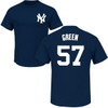 Chad Green T-Shirt - Navy NY Yankees Adult T-Shirt